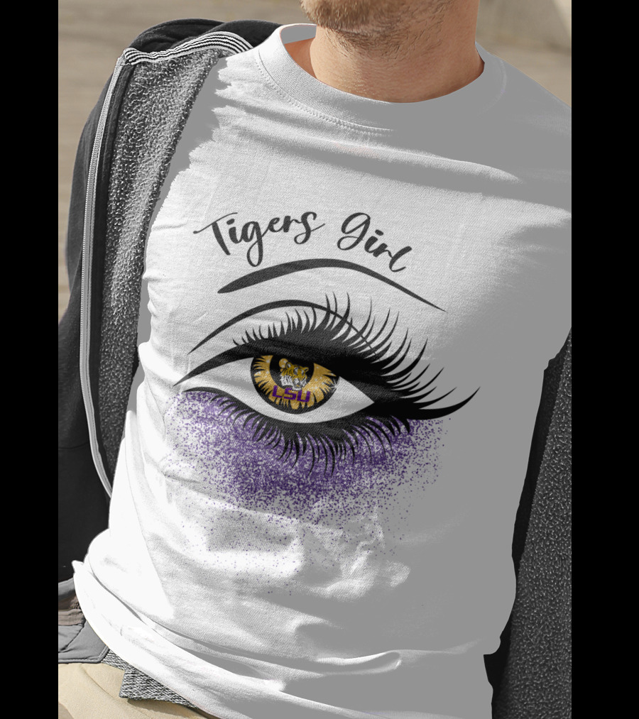 LSU Tigers Girl Eye T-Shirt
