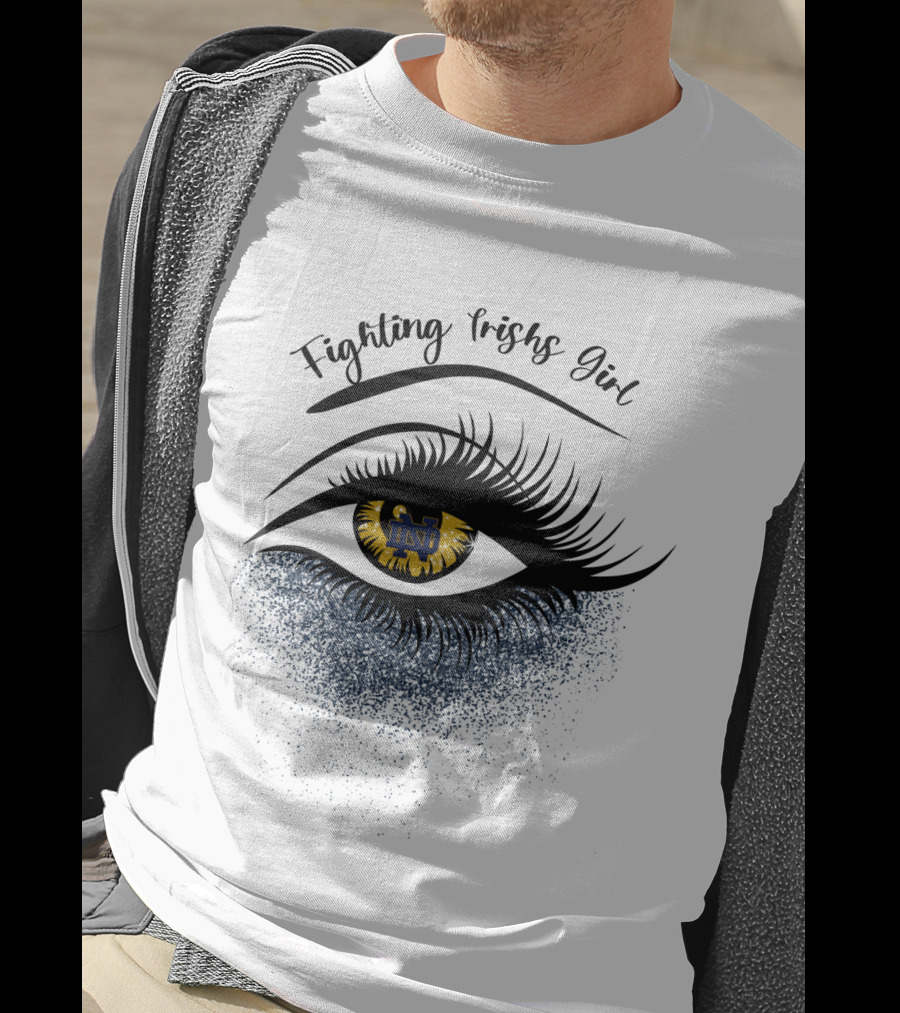 Fighting Irish Girl Notre Dame Eye T-Shirt