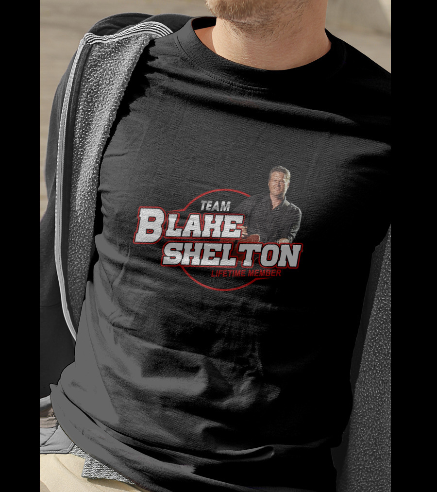 Team Blake Shelton Lifetime Member T-Shirt