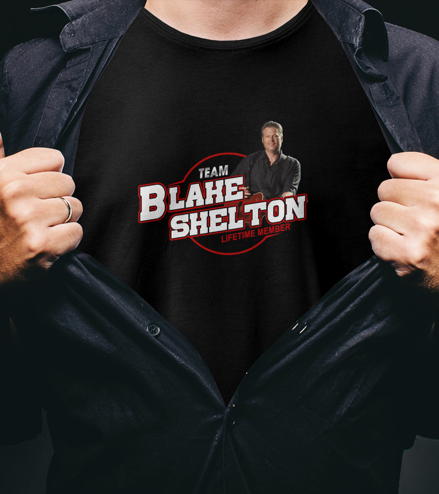 Team Blake Shelton Lifetime Member T-Shirt