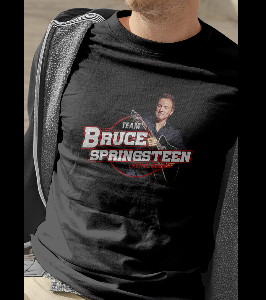 Team Bruce Springsteen Lifetime Member T-Shirt