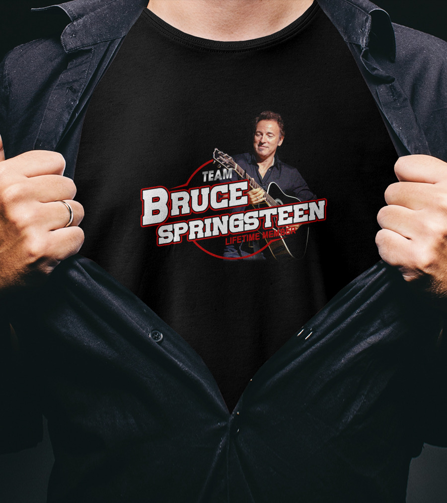 Team Bruce Springsteen Lifetime Member T-Shirt