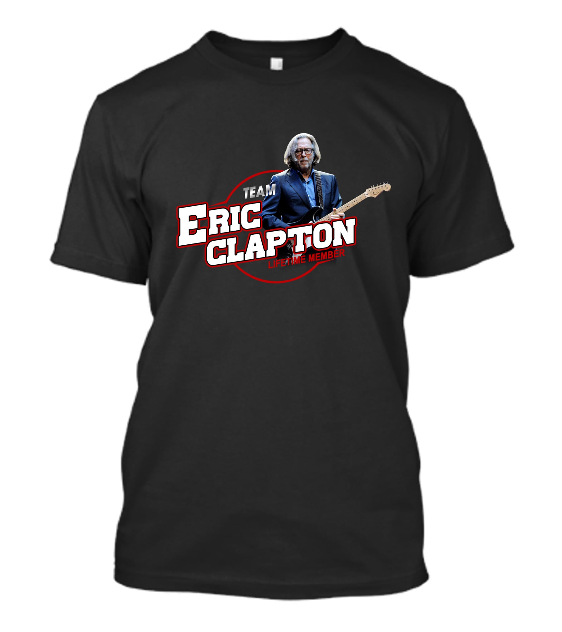Team Eric Clapton Lifetime Member T-Shirt