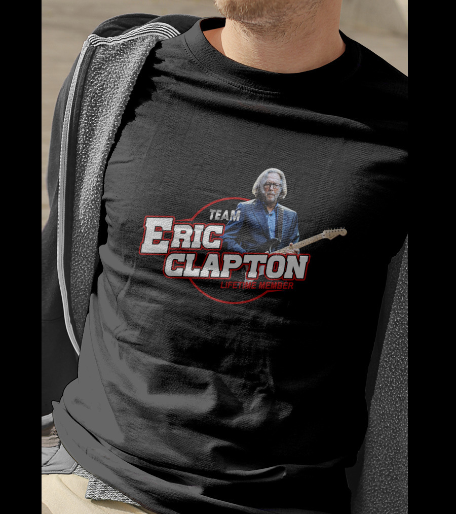 Team Eric Clapton Lifetime Member T-Shirt