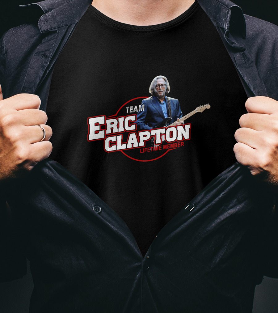 Team Eric Clapton Lifetime Member T-Shirt