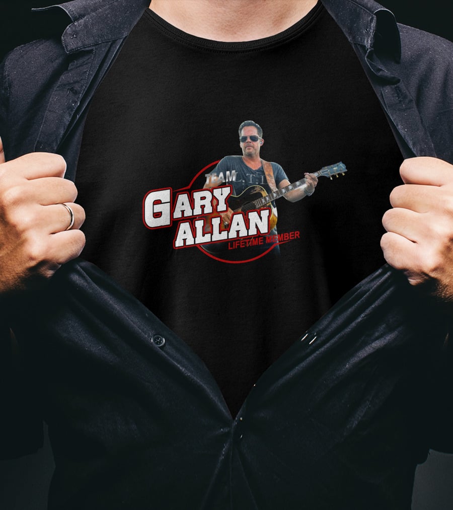 Team Gary Allan Lifetime Member T-Shirt