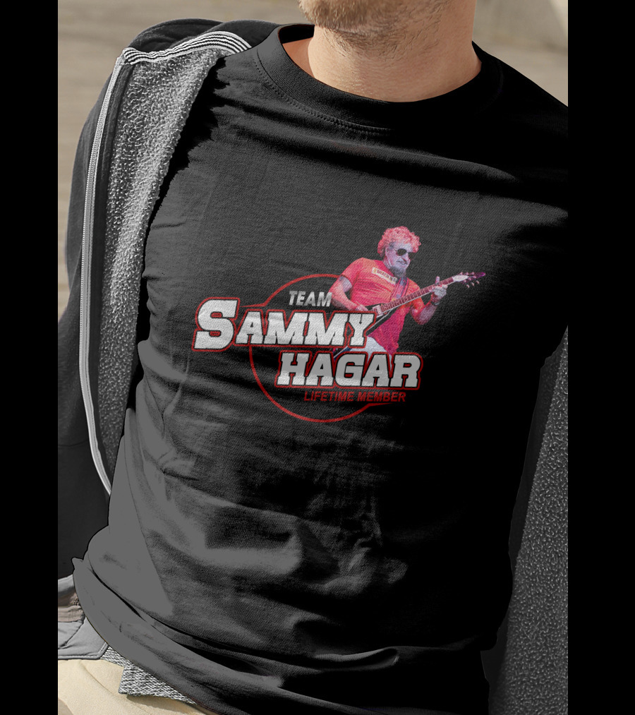Team Sammy Hagar Lifetime Member T-Shirt