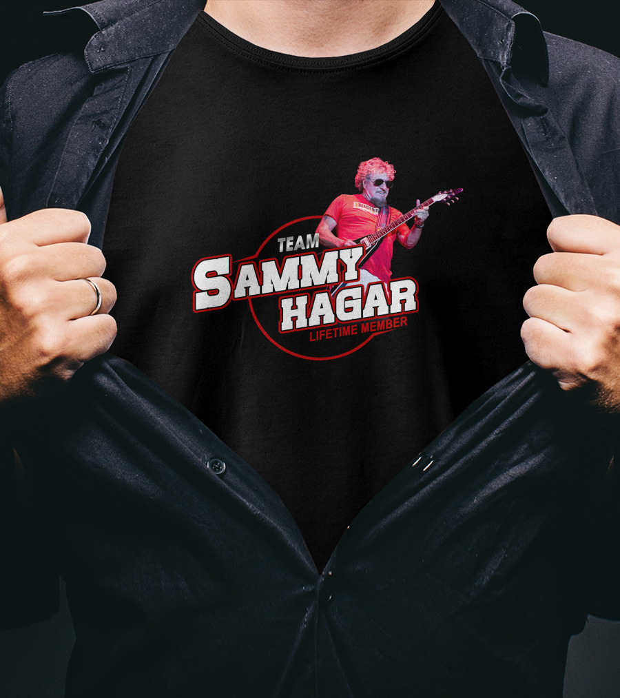 Team Sammy Hagar Lifetime Member T-Shirt