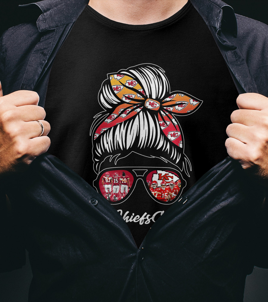 Kansas City Chiefs Football Lover #ChiefsGirl T-Shirt