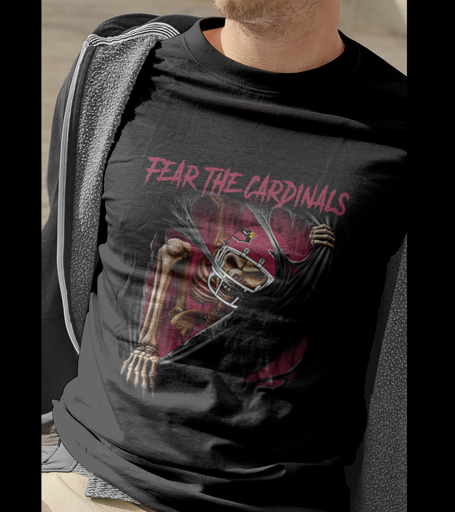 Fear The Cardinals Arizona 515NFL L1MTH T-Shirt