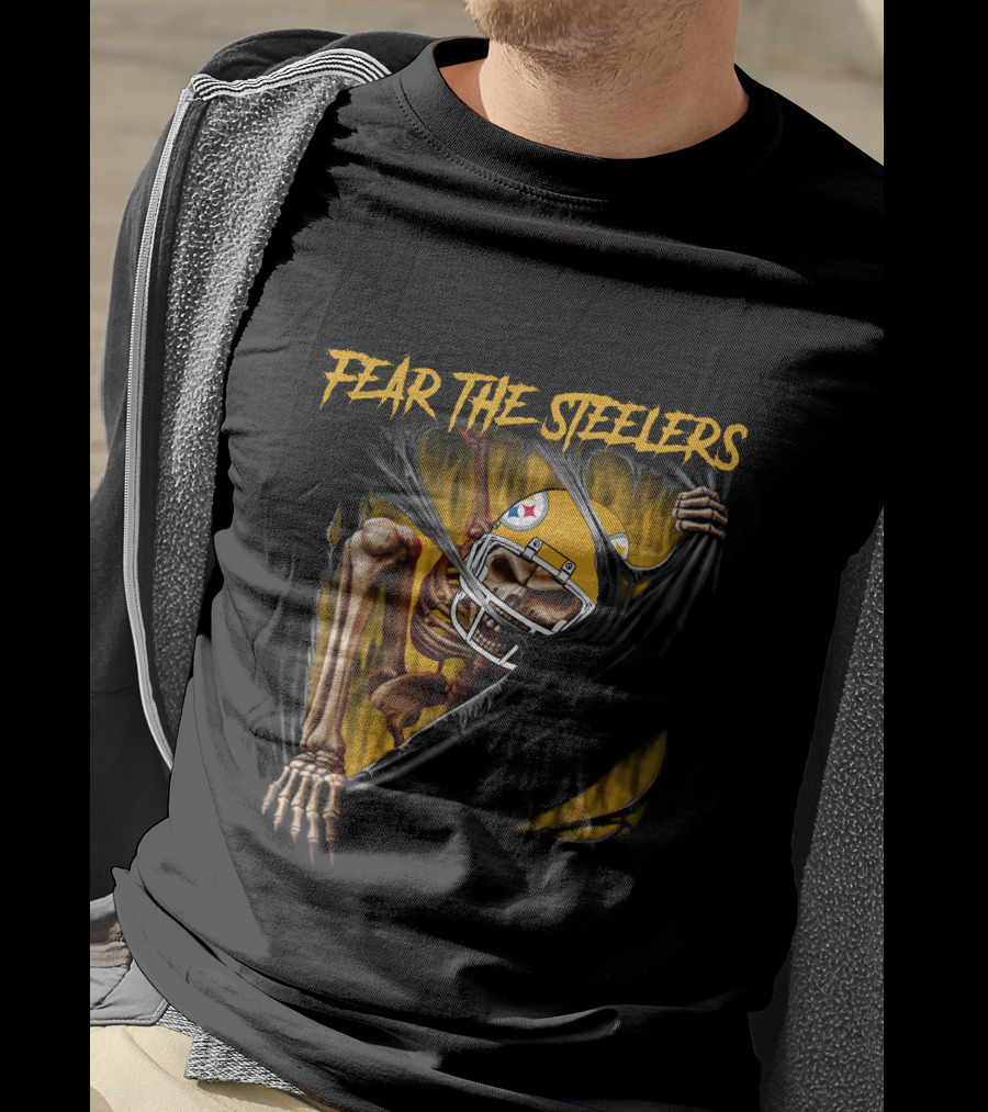 Fear The Steelers Pittsburgh 515NFL L1MTH T-Shirt
