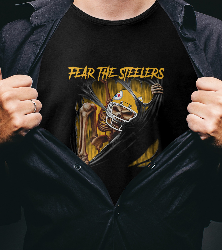 Fear The Steelers Pittsburgh 515NFL L1MTH T-Shirt
