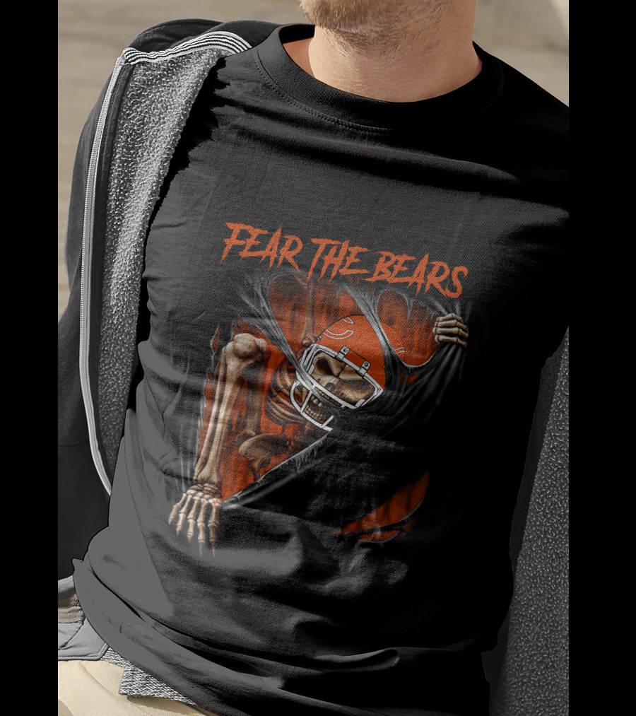 FEAR THE BEARS Chicago Bears 515NFL L1MTH T-Shirt