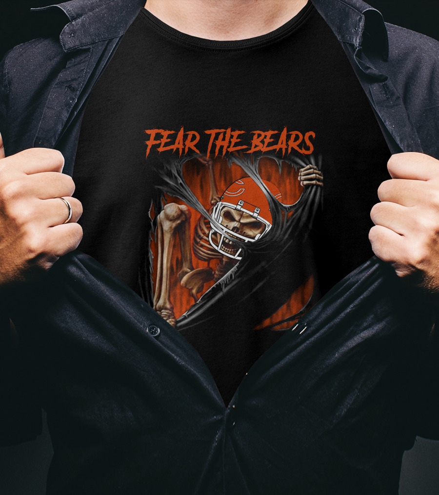 FEAR THE BEARS Chicago Bears 515NFL L1MTH T-Shirt