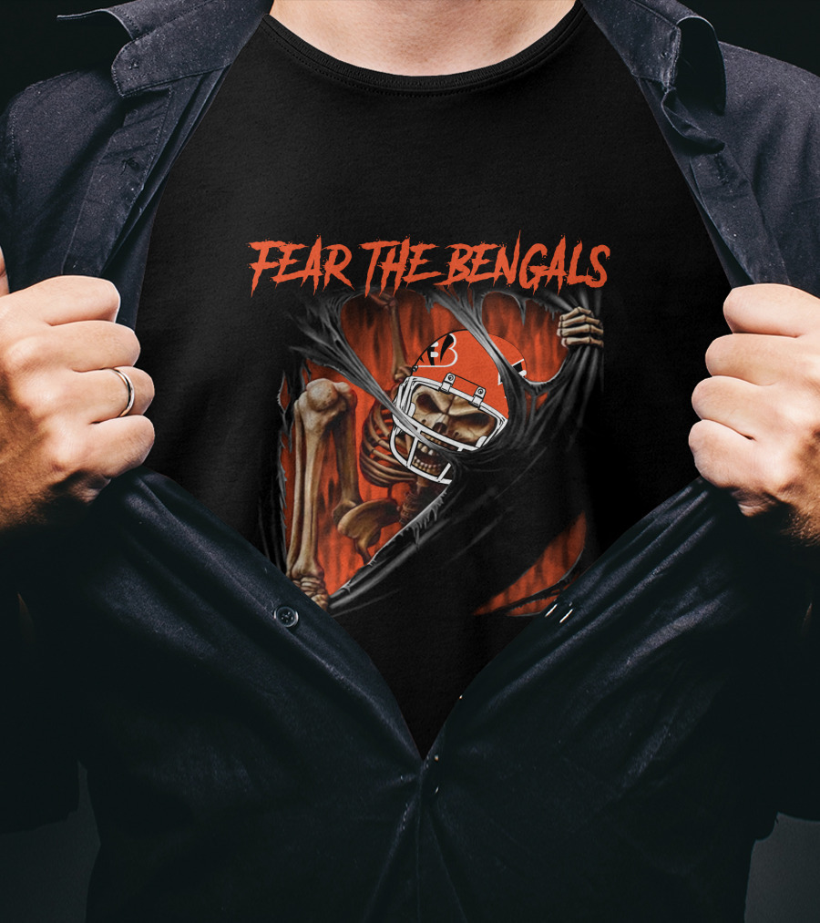 Fear The Bengals Cincinnati Bengals 515NFL L1MTH T-Shirt