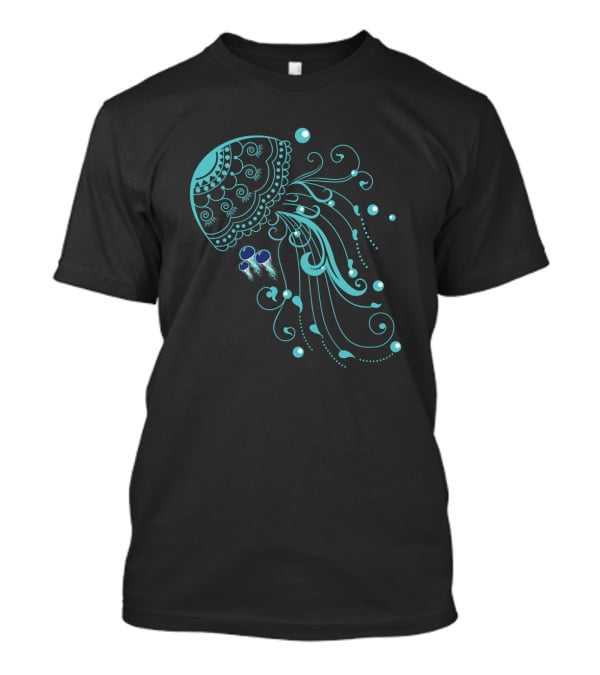 Cool Jellyfish Swirl T-Shirt
