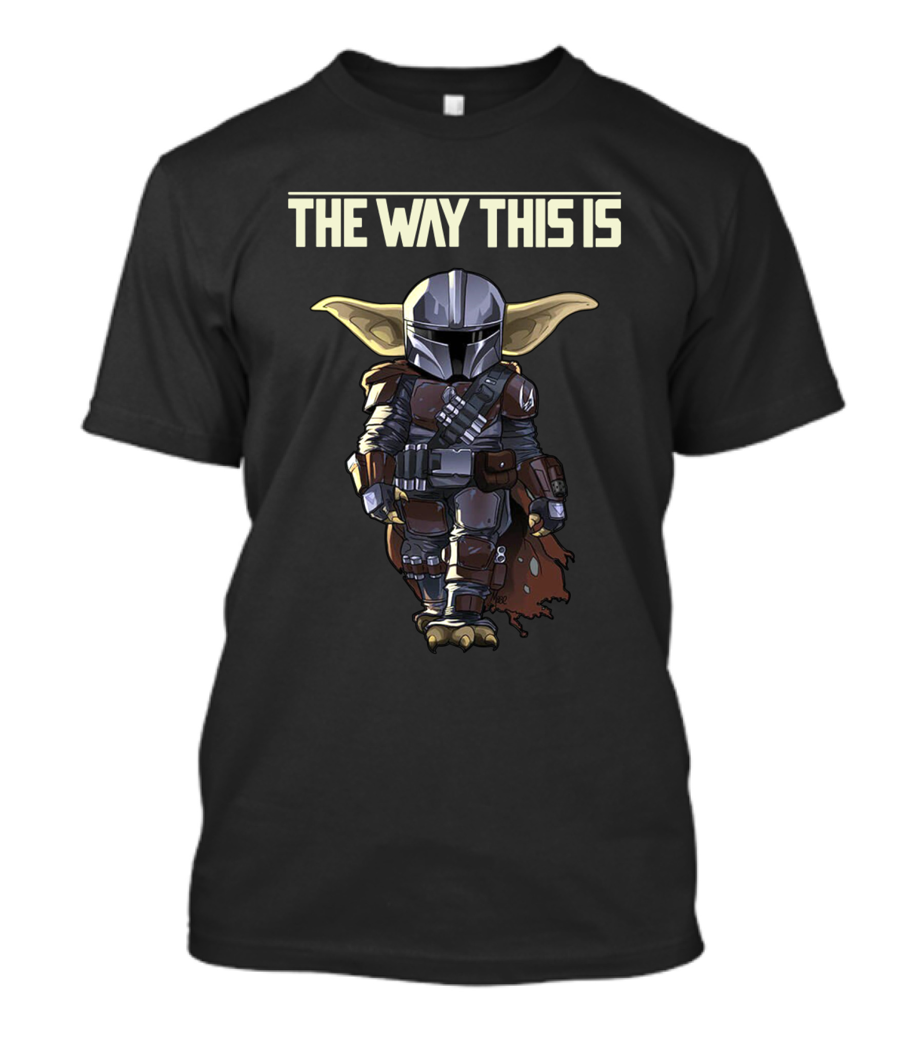 The Way This Is Yoda Mandalorian T-Shirt