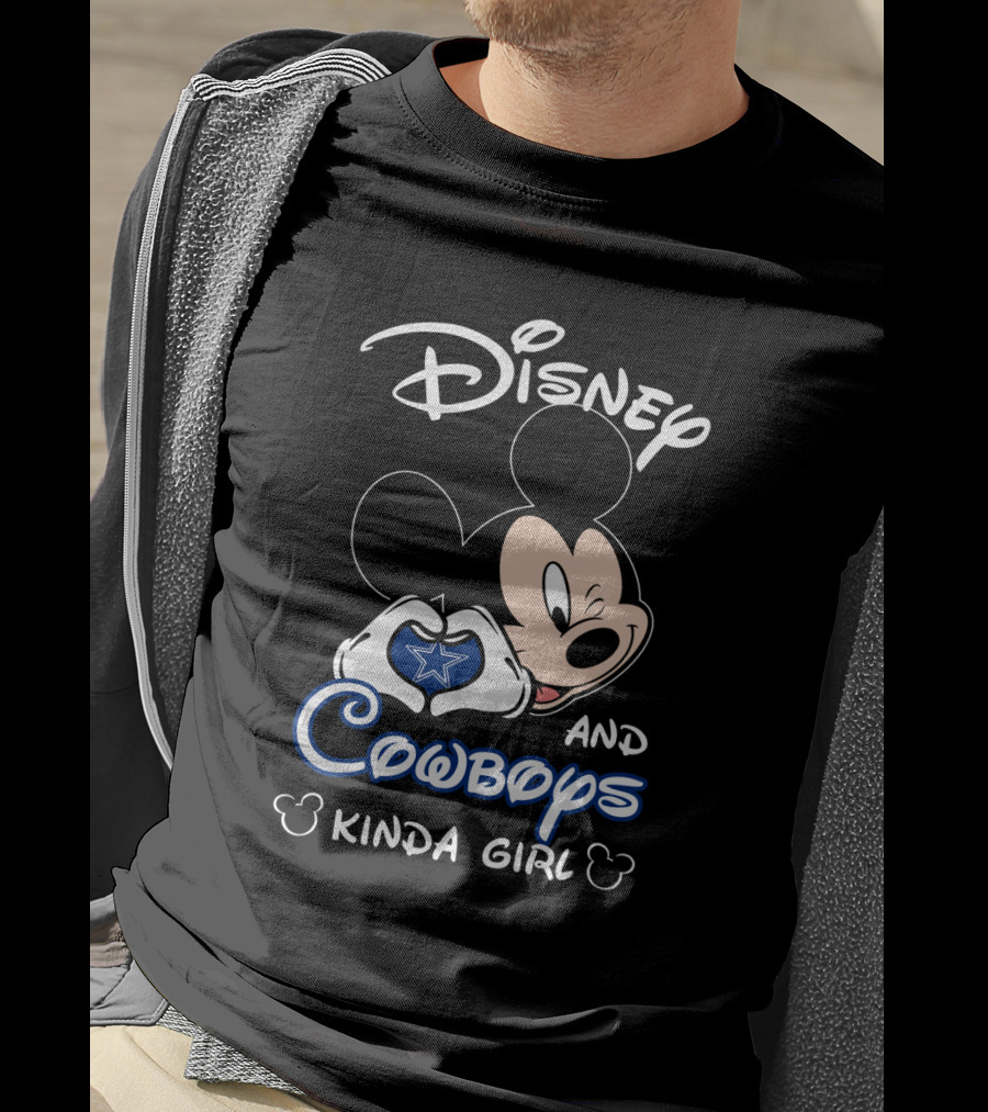 Disney And Cowboys Kinda Girl T-Shirt