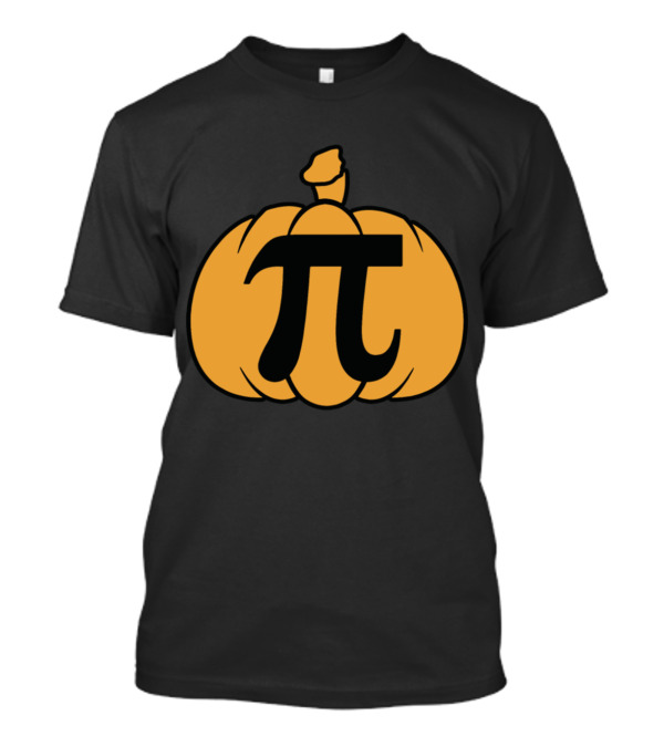 Threadrock Pumpkin Pi Geek Math Halloween T-Shirt