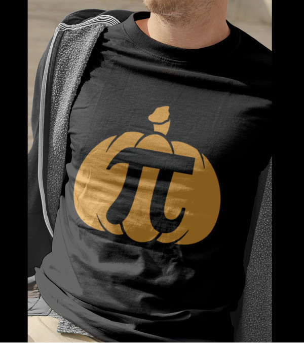Threadrock Pumpkin Pi Geek Math Halloween T-Shirt