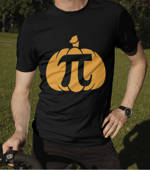 Threadrock Pumpkin Pi Geek Math Halloween T-Shirt