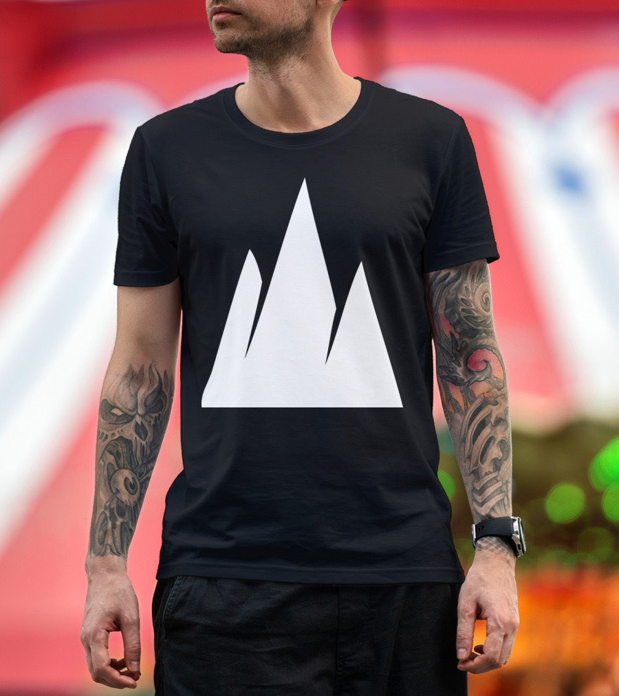 Bold Alpine Peaks and Mountain Terrain T-Shirt
