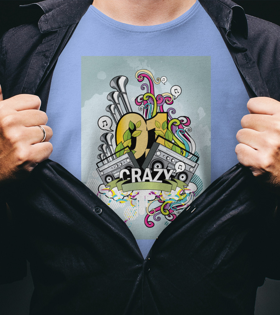 04 Crazy Music Explosion T-Shirt