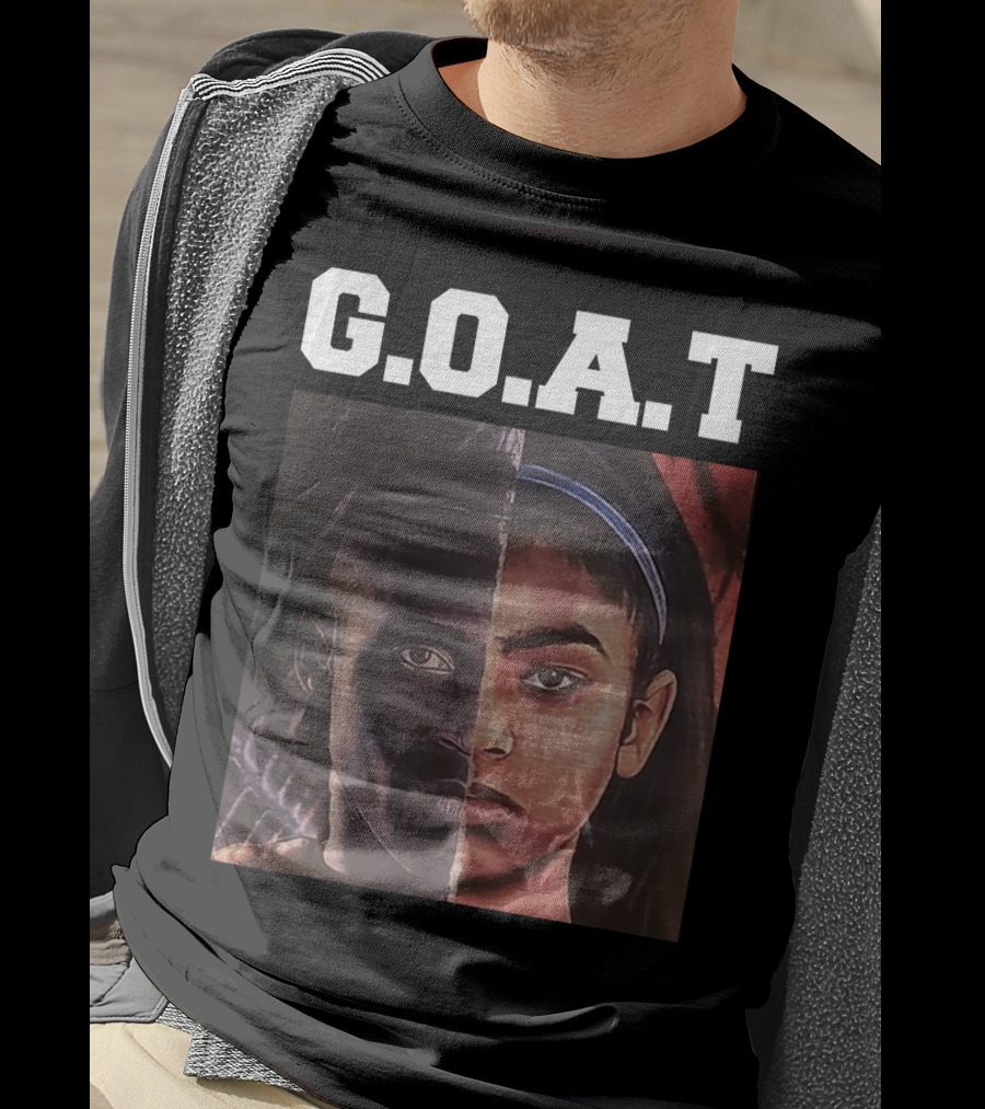 G.O.A.T Kobe Bryant Split Face T-Shirt