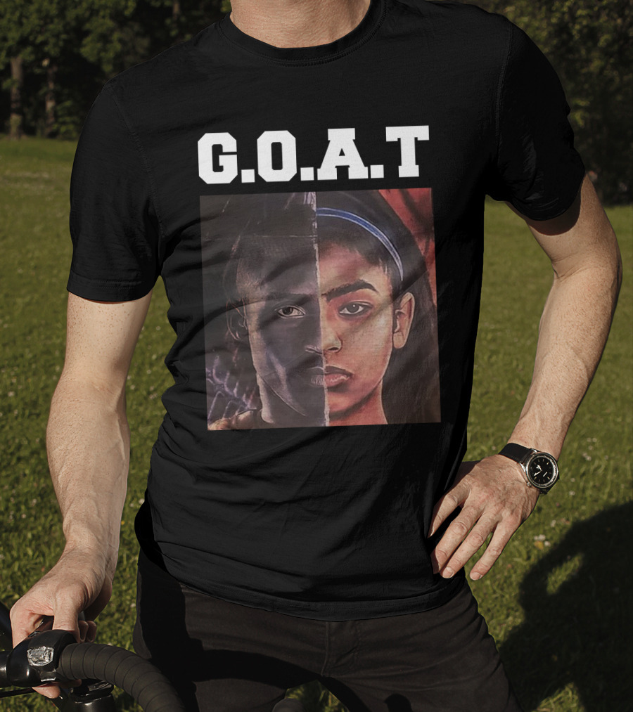 G.O.A.T Kobe Bryant Split Face T-Shirt