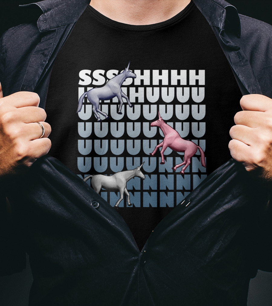 SHUN Unicorn SHHHUUUNN T-Shirt
