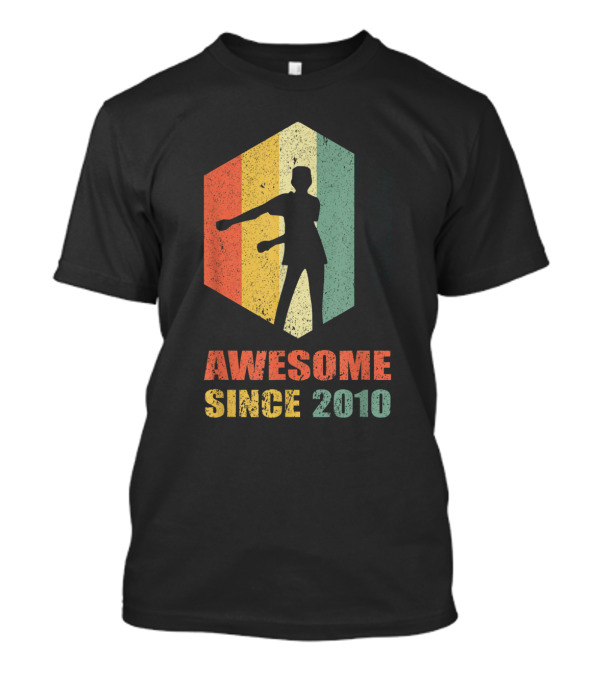 Awesome Since 2010 Vintage Floss Dance For 10 Year Old T-Shirt