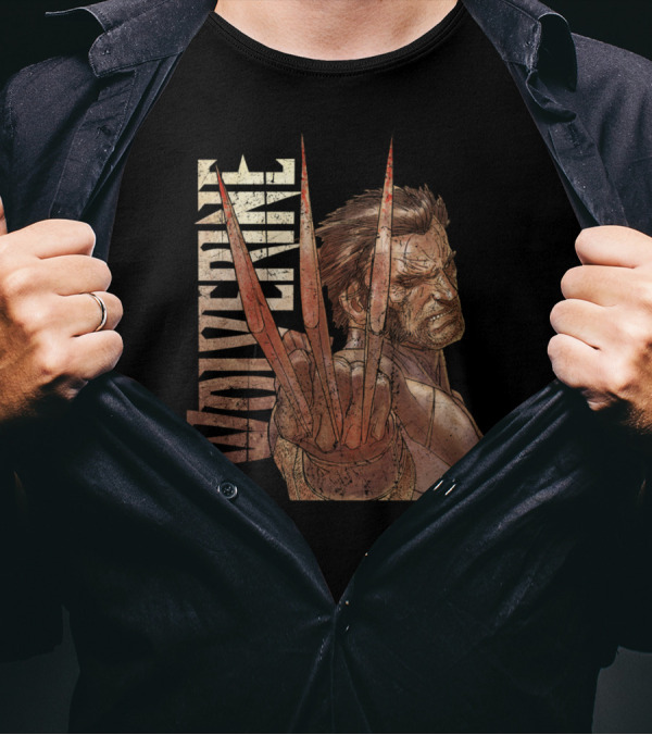 Marvel X Men Wolverine Claws Dominance T-Shirt