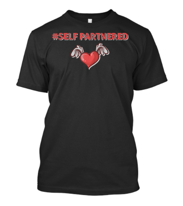 Self Partnered Red Heart Wings T-Shirt