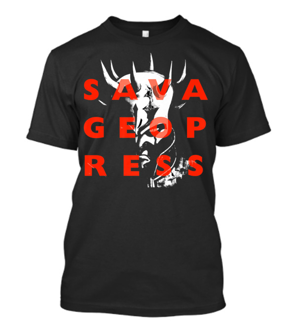 Savage Opress Star Wars The Clone Wars Text T-Shirt