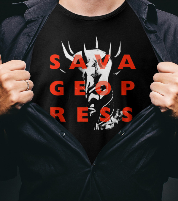 Savage Opress Star Wars The Clone Wars Text T-Shirt
