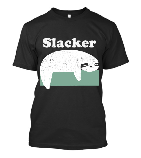 Slacker Funny Cute Sloth T-Shirt