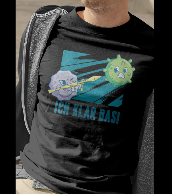 Immune System Warrior Ich Klar Das Anti Virus Battle T-Shirt