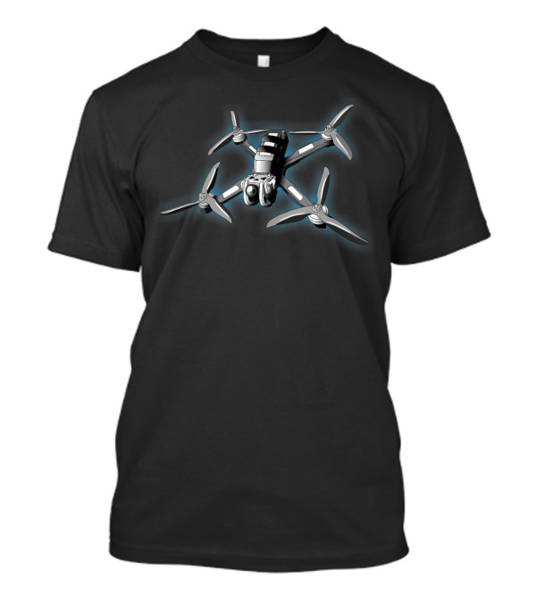 Fpv Freestyle Racing Quadcopter Drone Racer T-Shirt