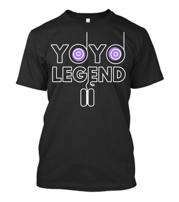 Yoyo Legend Play Yoyo Purple Circle T-Shirt