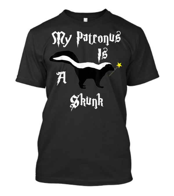 My Patronus Is A Skunk Magical Stinker Stink T-Shirt