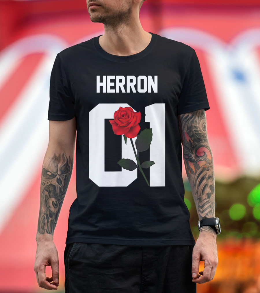 Herron 01 Red Rose Zach Merchandise T-Shirt