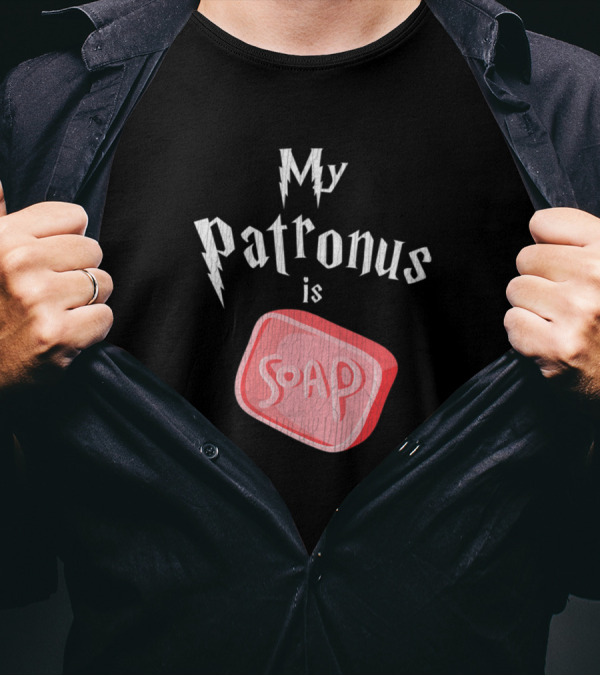 My Patronus Is Soap Funny Germaphobe T-Shirt