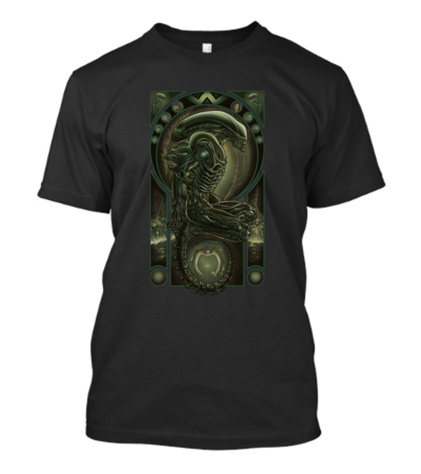 ALIEN P A R Art Nouveau T-Shirt