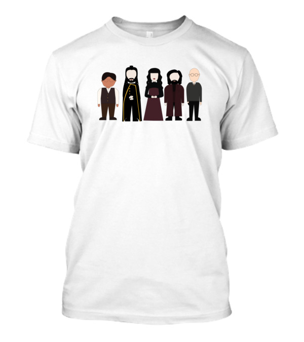 What We Do In The Shadows Vampire Characters Cartoon T-Shirt