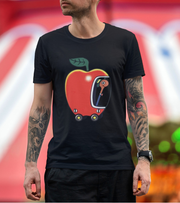 Premium T-Shirt: Lowly The Worm's Apple Car Adventure T-Shirt Lowly The Worm's Apple Car Adventure T-Shirt