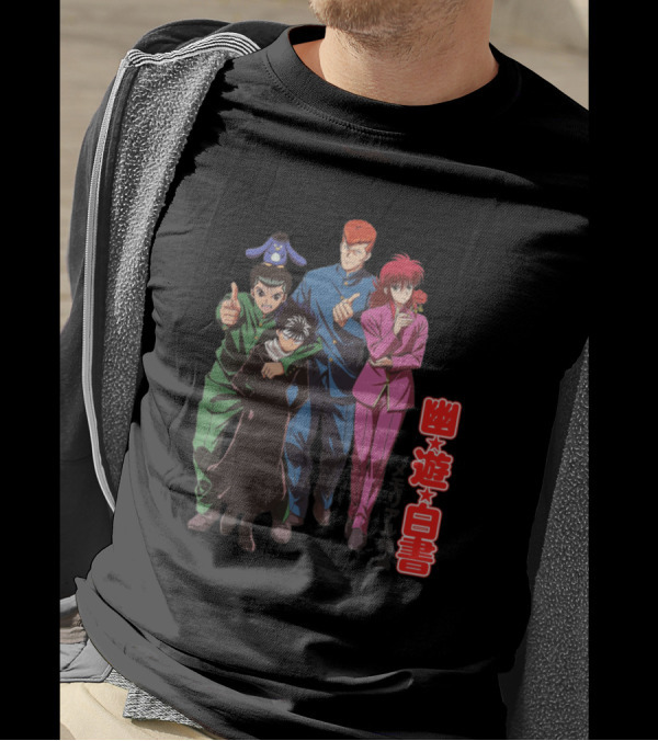 Yu Yu Hakusho 25th Anniversary Characters Group T-Shirt