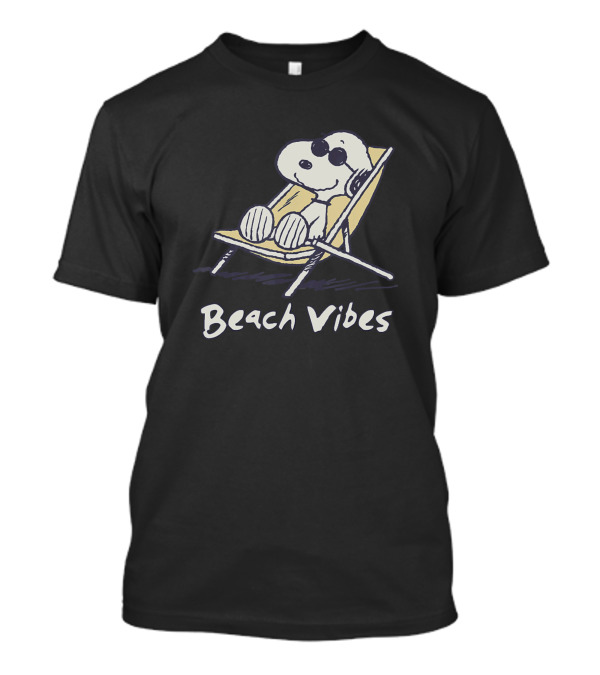 Peanuts Snoopy Relaxing Beach Vibes T-Shirt