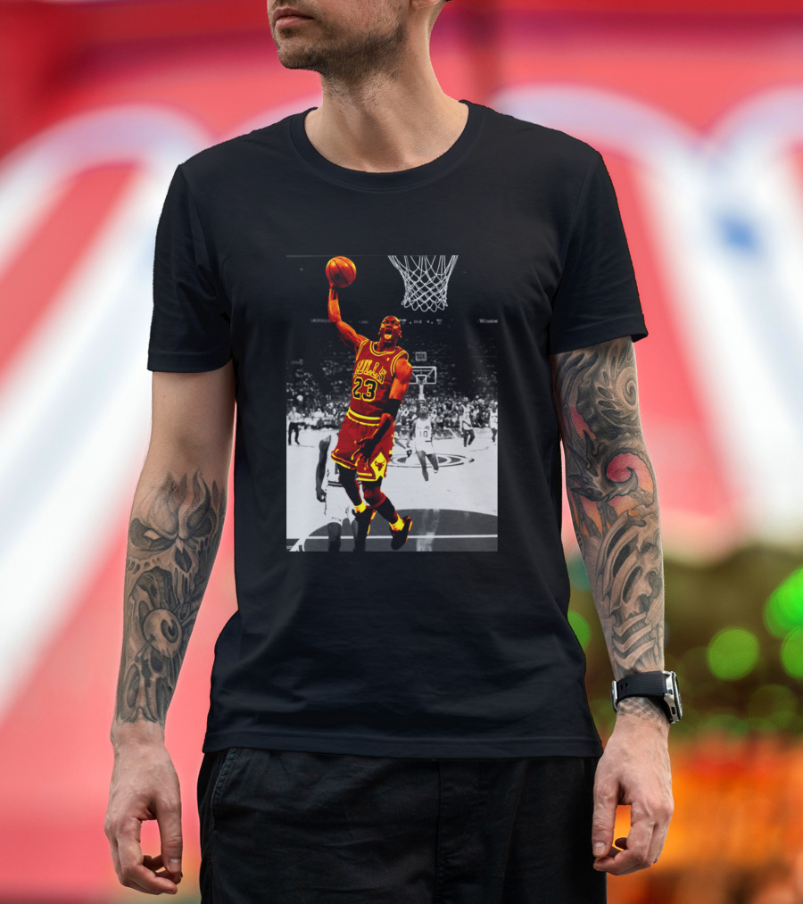 Jordan Air Jump Bulls 23 Basketball T-Shirt