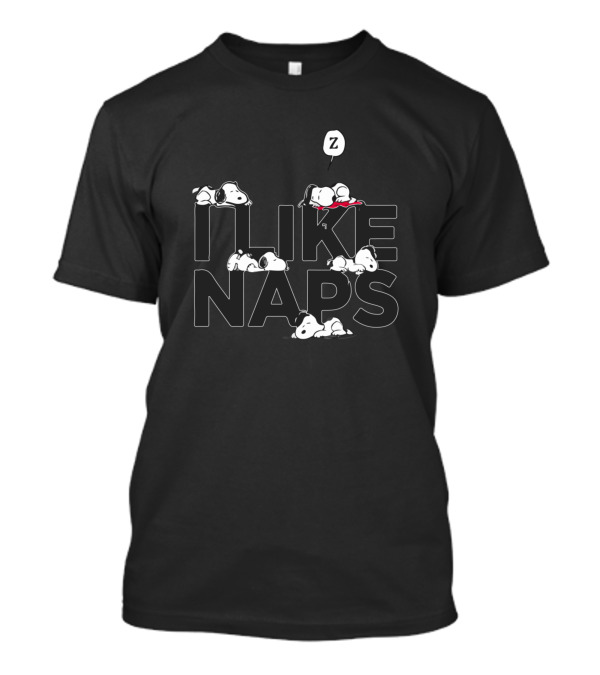 Snoopy Peanuts I Like Naps Z T-Shirt