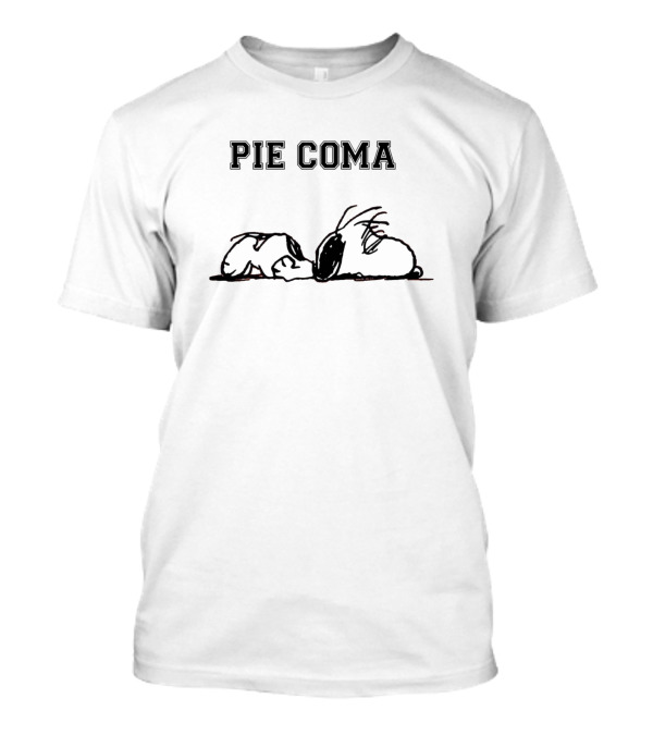 Pie Coma Snoopy Peanuts T-Shirt
